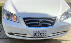 license plate replica