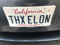 license plate replica
